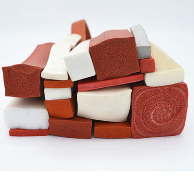 Customer Rectangular 50m 2mm Thickness Silicone Foam Strips