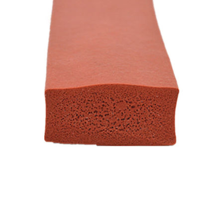 Customer Rectangular 50m 2mm Thickness Silicone Foam Strips