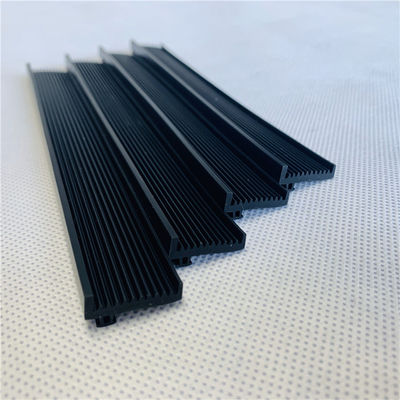 Silicone Door Seal Window Black 60 Shore A Silicone Rubber Extrusion Strip